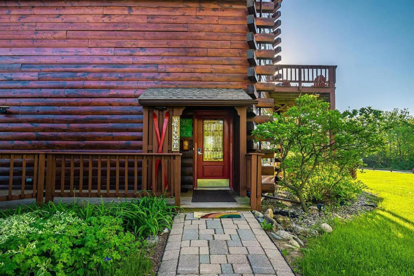 Point Au Roche Lodge Платсбърг Екстериор снимка